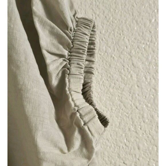Nolley's Button Back Beige 38 Approx. Size M Neutral Oversized Lagenlook - Picture 2 of 6